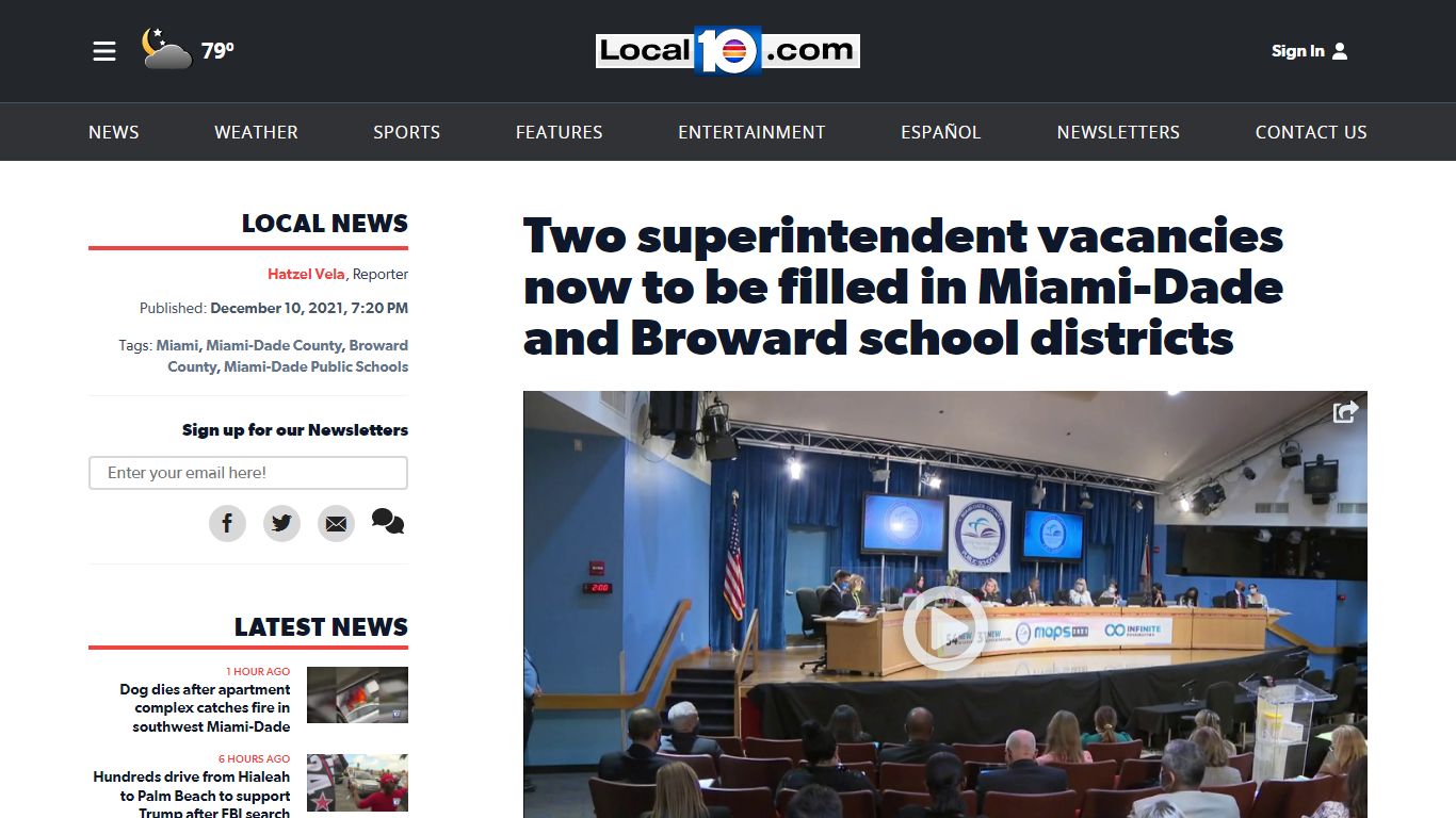 Two superintendent vacancies now to be filled in Miami ...